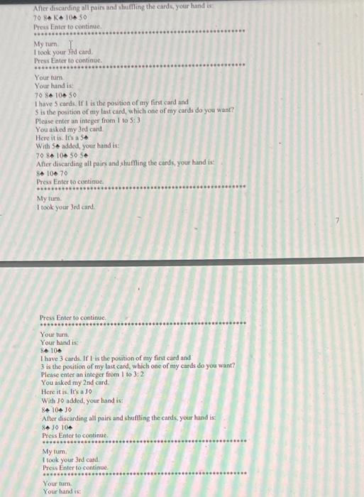 You have to get rid of all your cards to win. The