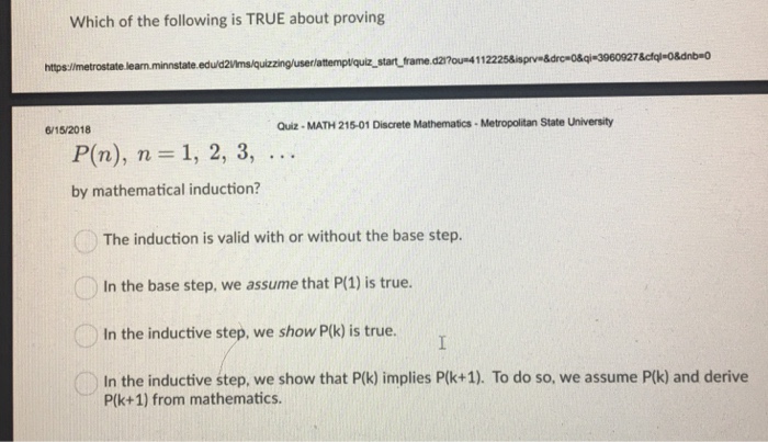 sequence Sn is FALSE? It may be finite or infinite. If we