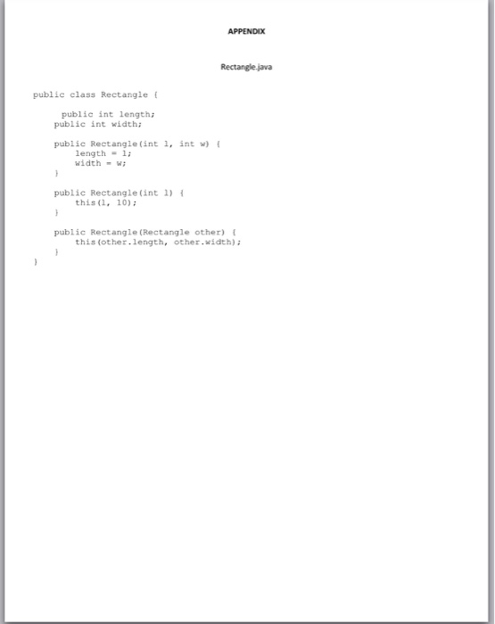 3) to answer the following questions. 1. Write the output for each