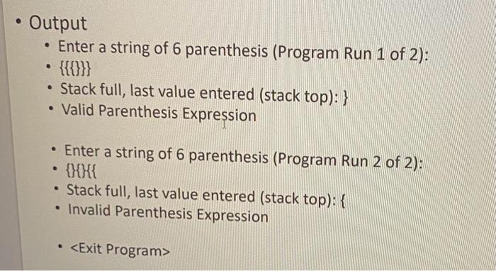 using Stack. - Write a program in C to Check if Expression
