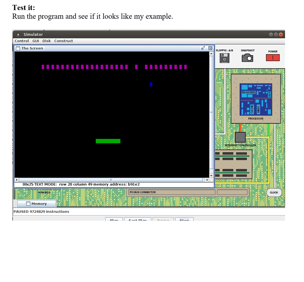would like help on getting this first step done. The goal for