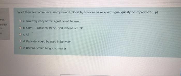 subject is data communication .. In a full duplex communication by using