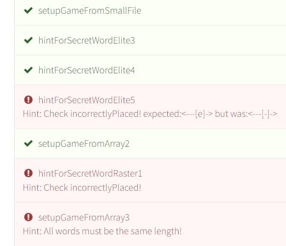 Here is my code for making a game called Wordle. I put