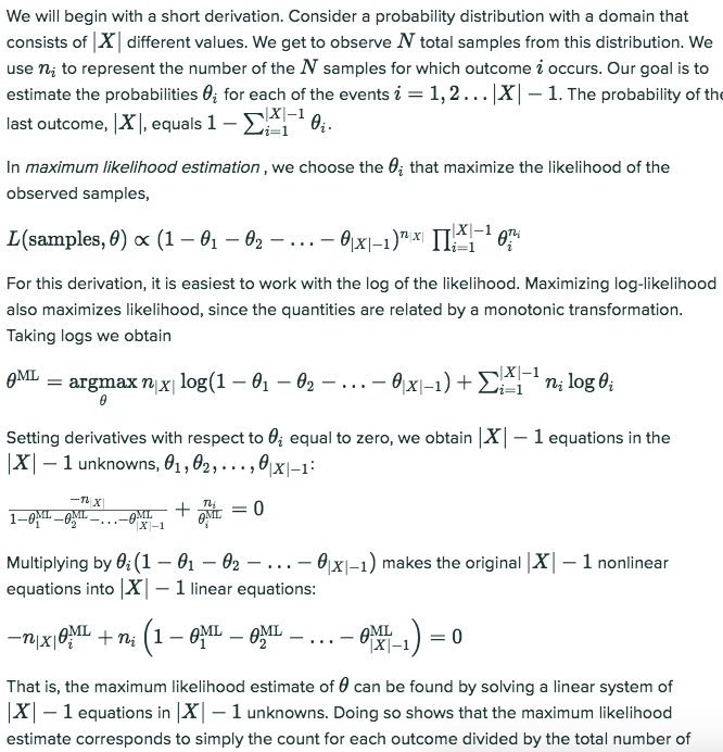  What is the total sample count N? What are the maximum