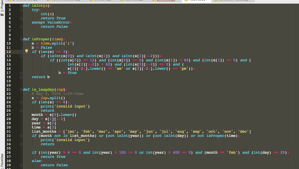instructioins in 1b. Currently when I enter Feb 29, 2000 12:00:00pm it