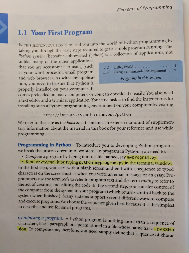 I understand this book. The other book we are using, I setup