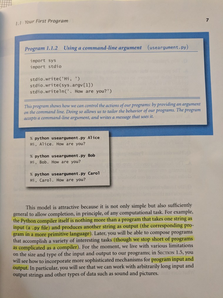 required to get a simple program running. The Python system (hereafter abbreviated