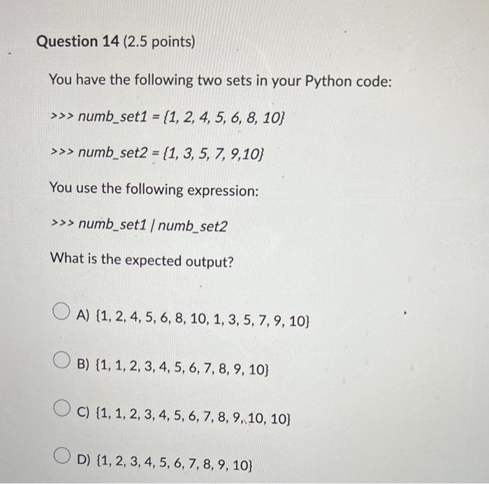 when assigned to a variable? A) List B) Raw C) String D)