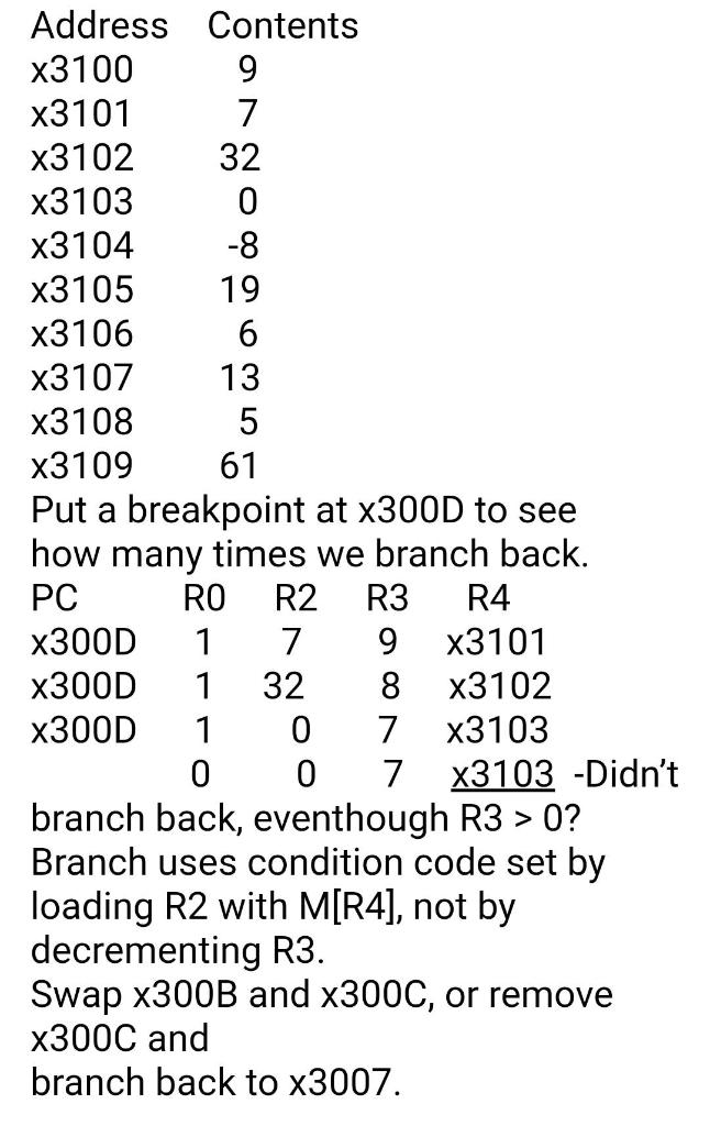 Assembly language please: How would I write these instructions in an LC3