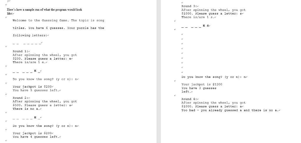 use java code thx On the TV game, there are three players