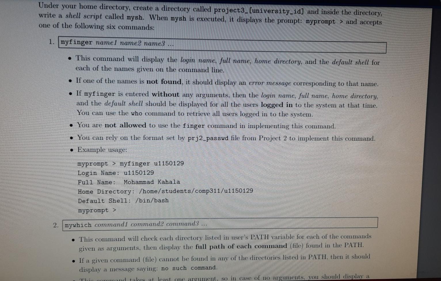 us ubuntu terminal to solve this dont use array use for llop