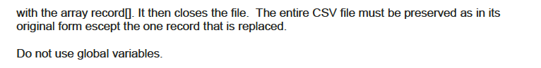 file format normally used to implement log files or simple database applications.