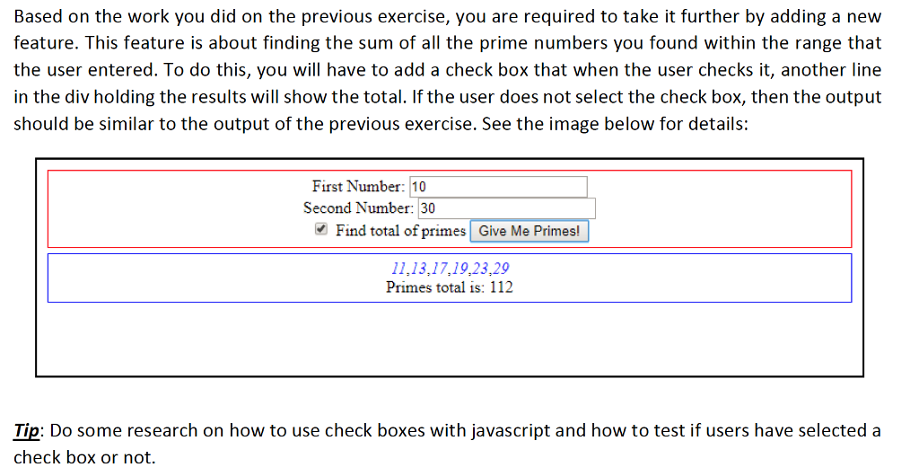  Based on the work you did on the previous exercise, you