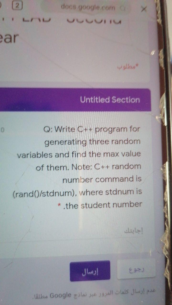  (2 docs google.com 1 ear Untitled Section 0 O: Write Chit