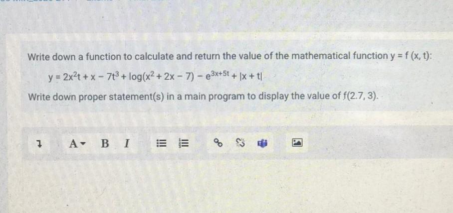  please write in python programme Write down a function to calculate