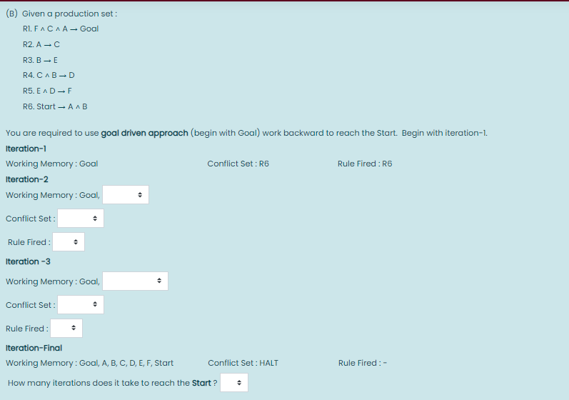 facts and a set of rules. Facts Representation Patient has flu A