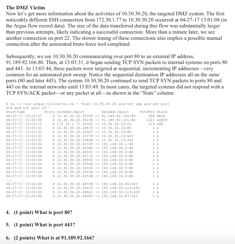 and port 22' StartTime 04-27-17 12:51:55 04-27-17 12:51:57 04-27-17 12:51:58 04-27-17 12:52:38