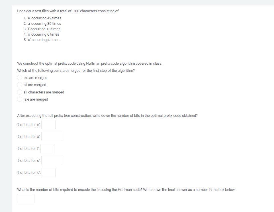 Can u please solve and explain clearly? Consider a text files with