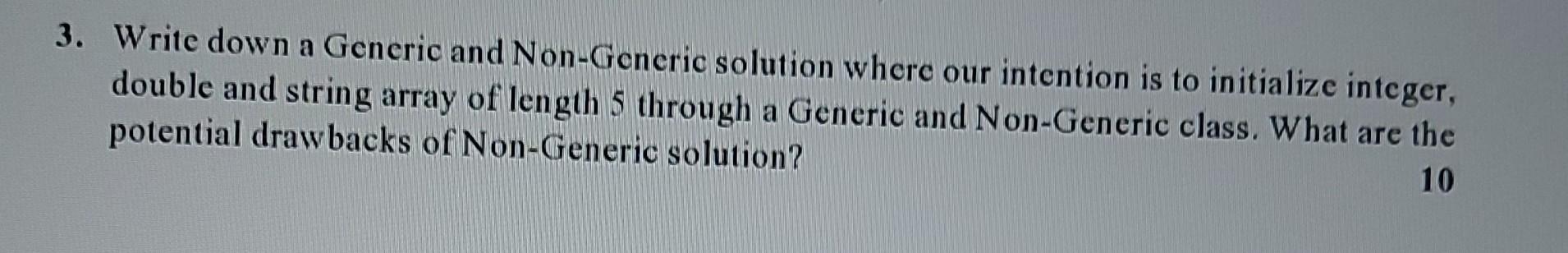 Solve it in JAVA and give the answers in 5 minutes