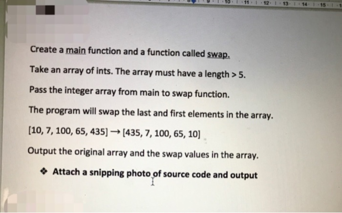  c++ 1-16.1 11 121 131 141-15 Create a main function and