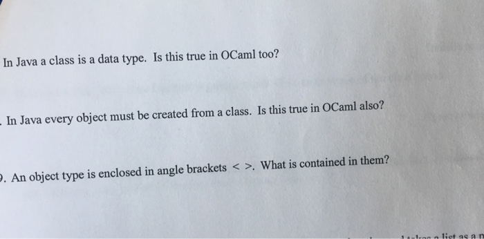  OCaml Language 