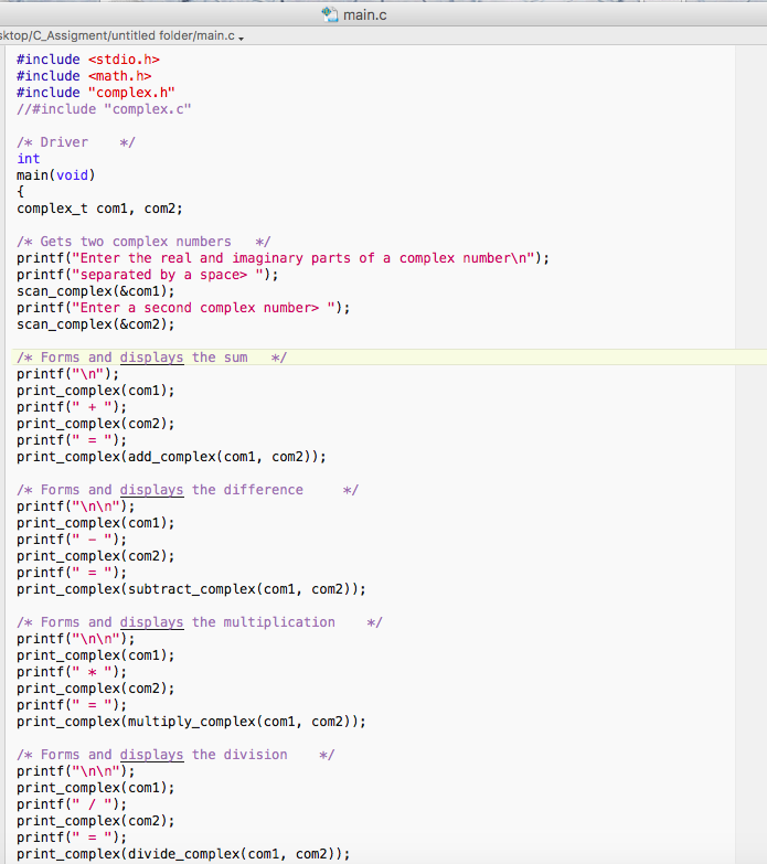 This project is to practice multiple components compilation, recursion, and structure. It