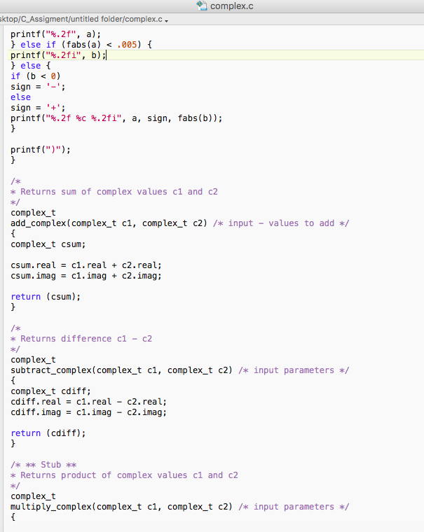 a complex number c in the Madelbrot set, the absolute value of