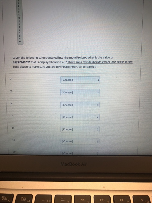 use that value to determine which statement or set of statements to