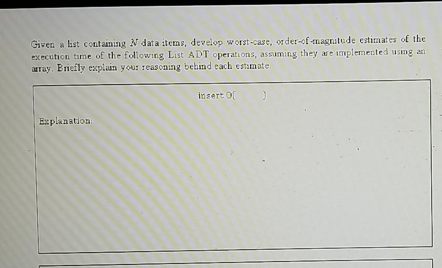  The elements are being inserted in the front and deleted from