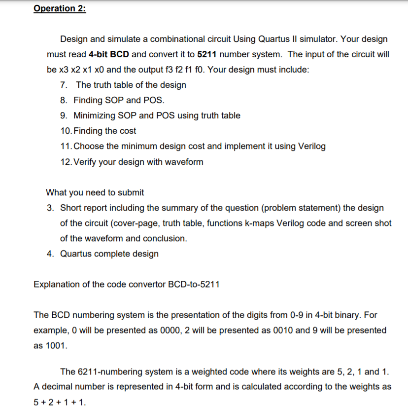 system will take 8-bit data inputs x7..x0 and 1-bit control signal co