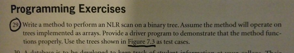 JAVA ONLY Assignment 7 - Chapter 7 Complete the "Programming Exercises" problem