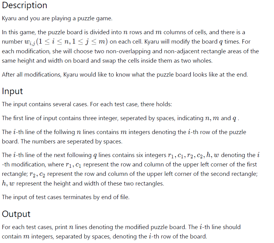 Using C++, data structures, C++ STL, all test inputs and outputs are