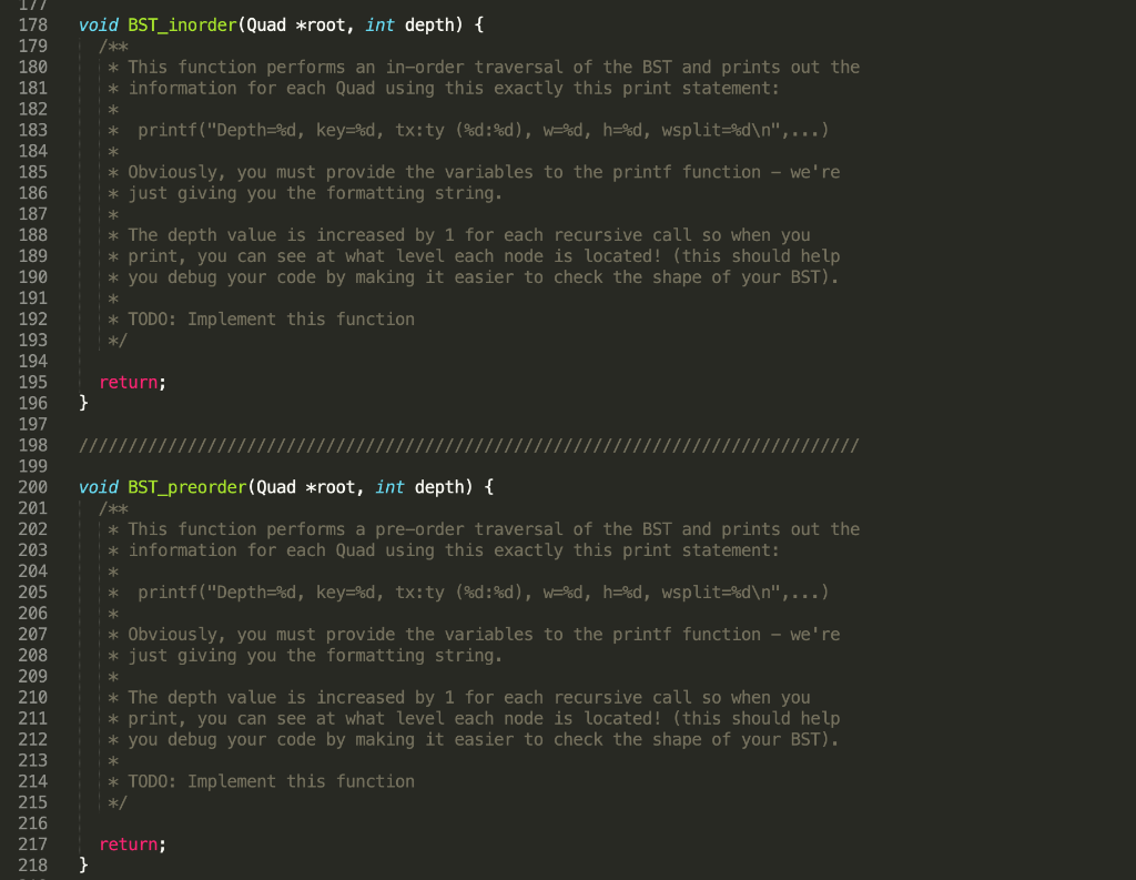 are going to use to store each individual node of 23 *