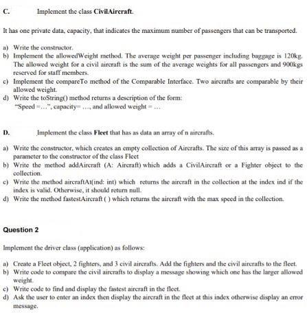 UML diagram exeept the class Fighter for which you will find the