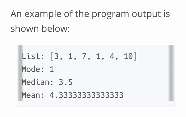 asked you to create a set of functions that compute the median