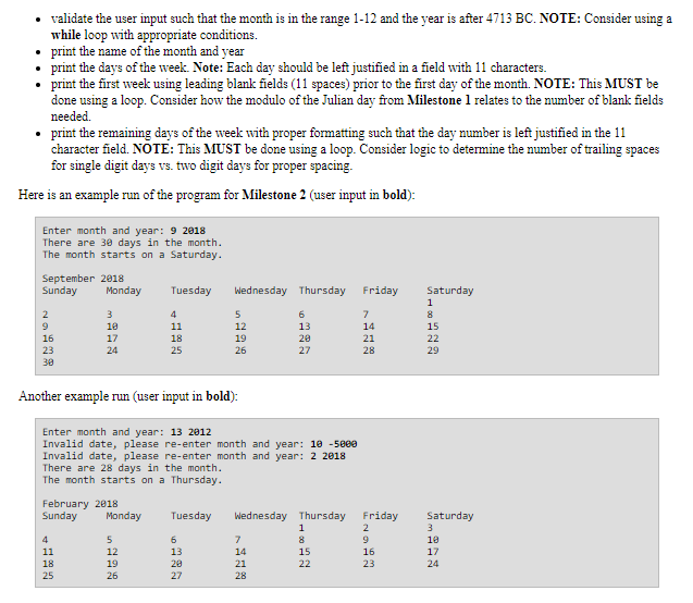 program in C. MUST BE DONE USING A LOOP. needs to look