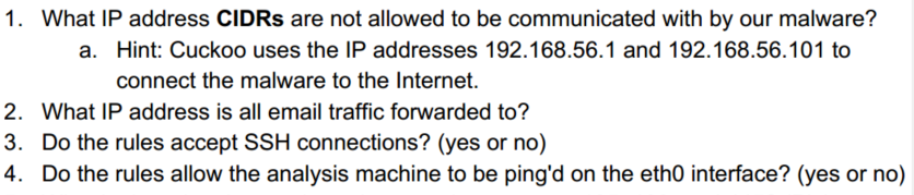  This is the iptables: ============================================================================================================================= ubuntu@********:~/Desktop$ sudo iptables-save [sudo] password for
