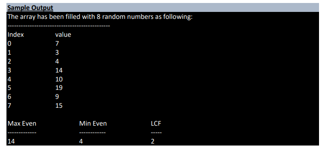 Use this project to write and run a C program that performs