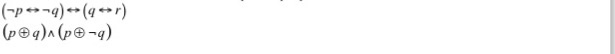 Construct a truth table for each of these compound propositions: a) (pw)