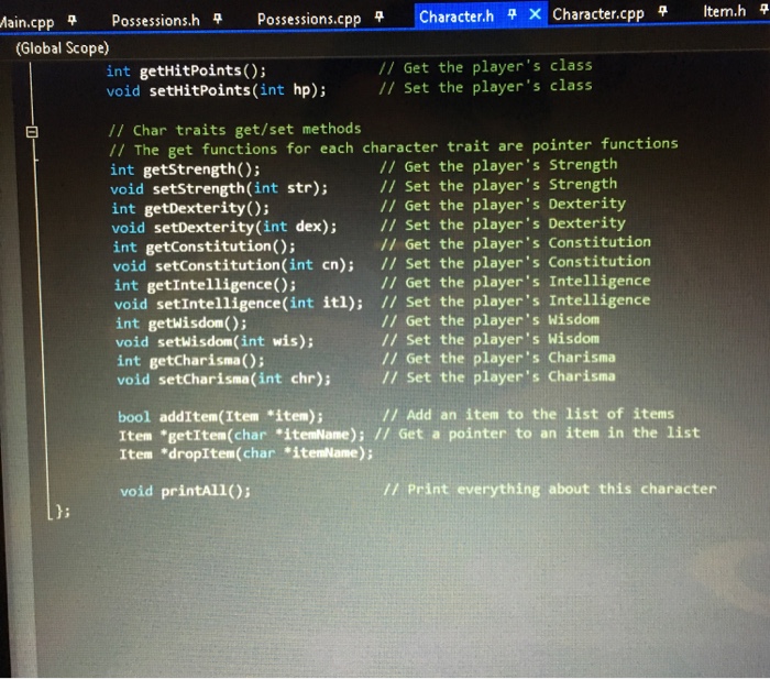 are below. Implementing and Testing Program 3 This only covers the final