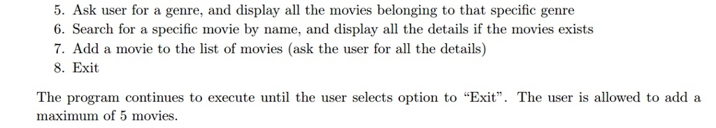 Assign names to each of the 30 movies (you can use actual