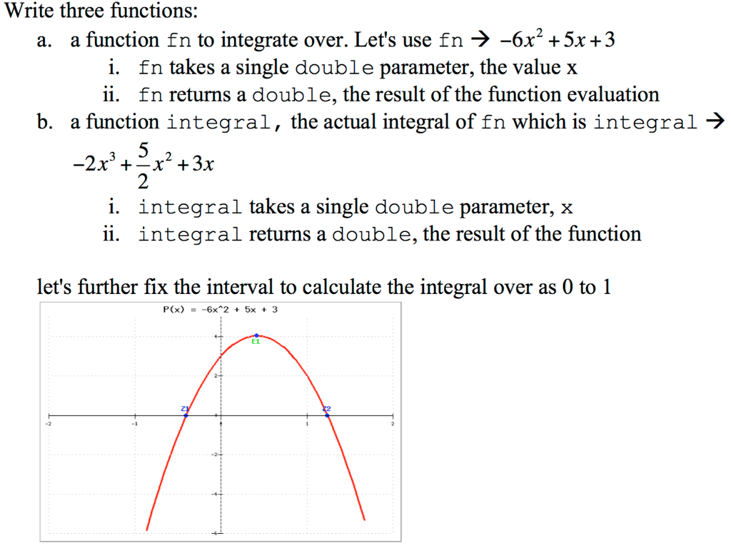 Program to find area using trapezoidal rule. Looking for a program that
