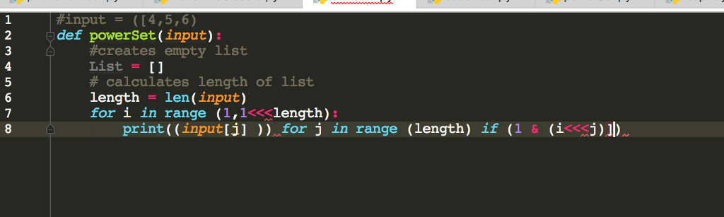 criteria for the problem. It should accept input from the user (ask