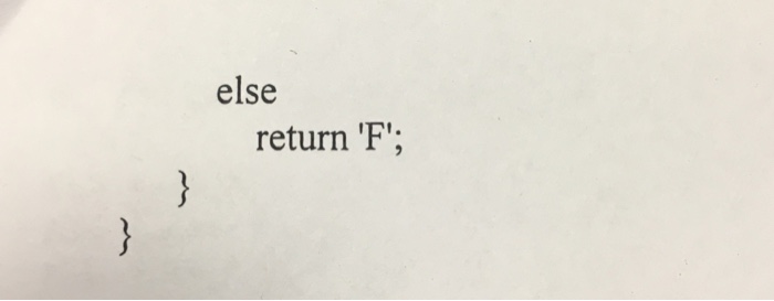 blank in the following code with A. char B. int C. Boolean
