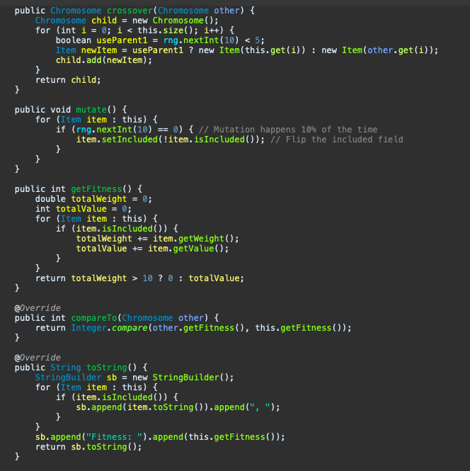  What's another way to create this code? 