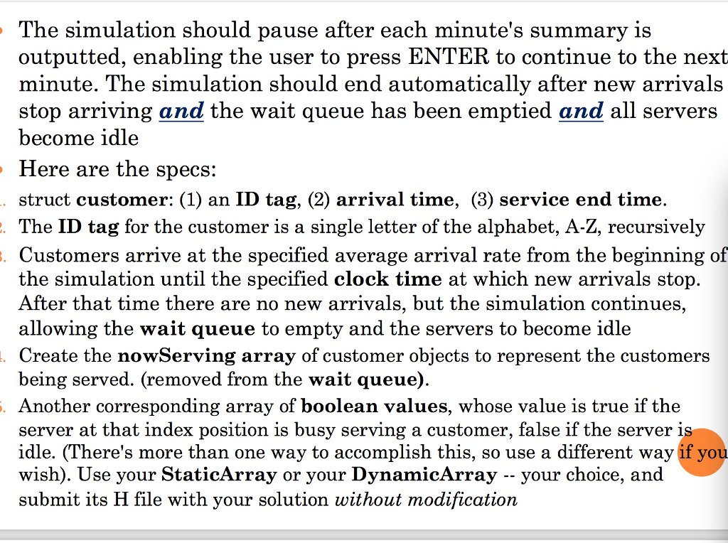 void push(const V&); V& front; // return a mutable reference to the