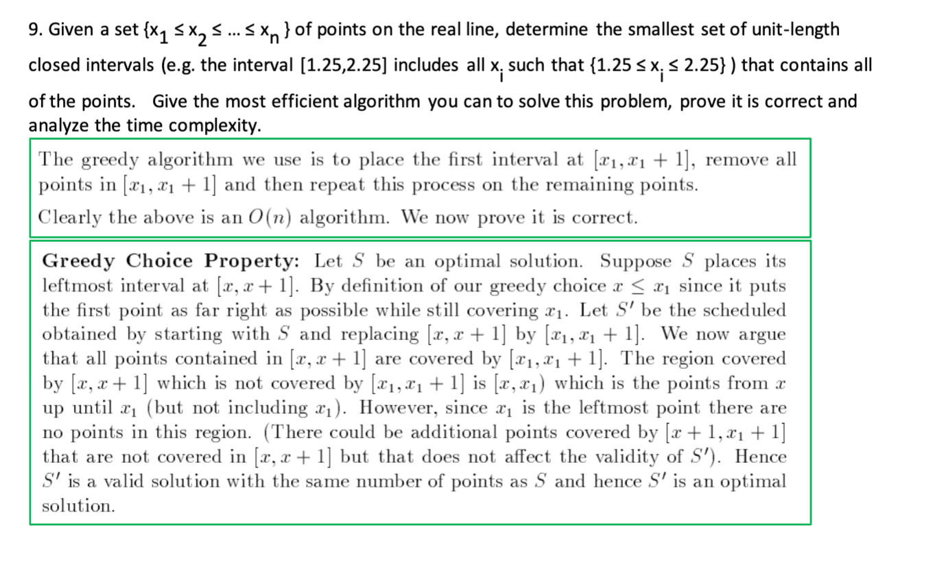 Greedy Algorithm Problem: Can someone explain this solution to me in NORMAL