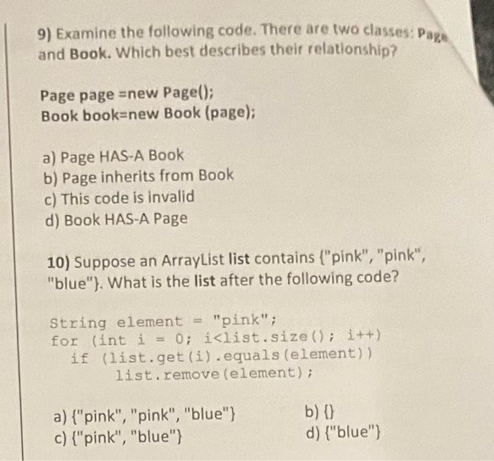  what is the right answer ,in java , full explanation please