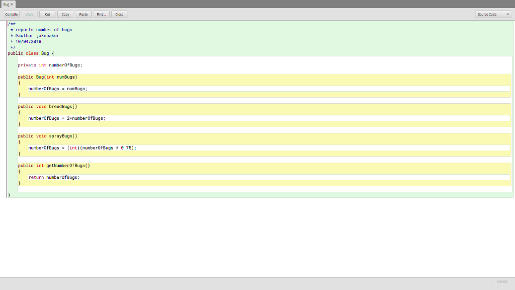 Problem 4: This one you will do on your own. You will