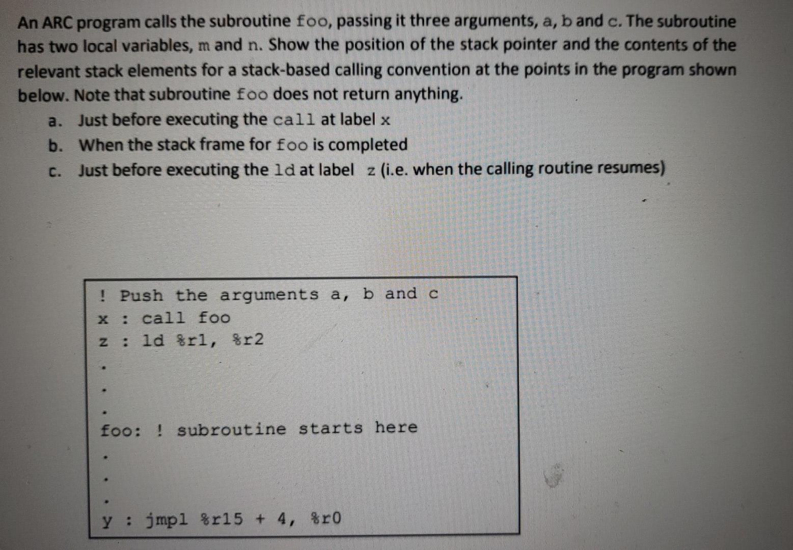  This is Machine Architecture and Organization course. please answer the questions